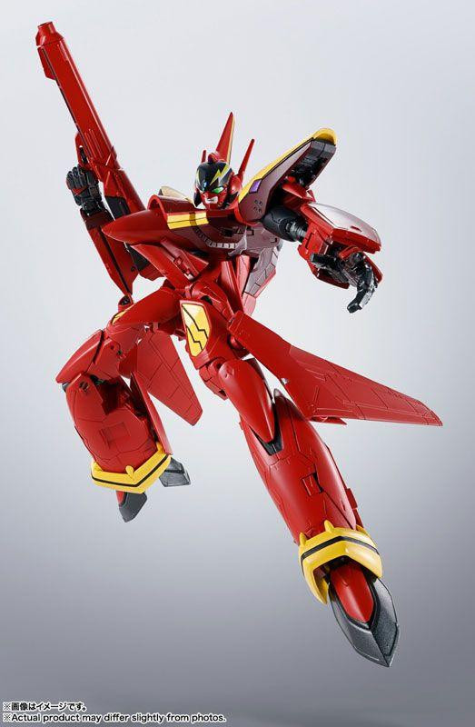 HI-METAL R VF-19 Custom Fire Valkyrie Figure (Macross 7)