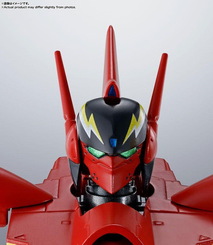 HI-METAL R VF-19 Custom Fire Valkyrie Figure (Macross 7)