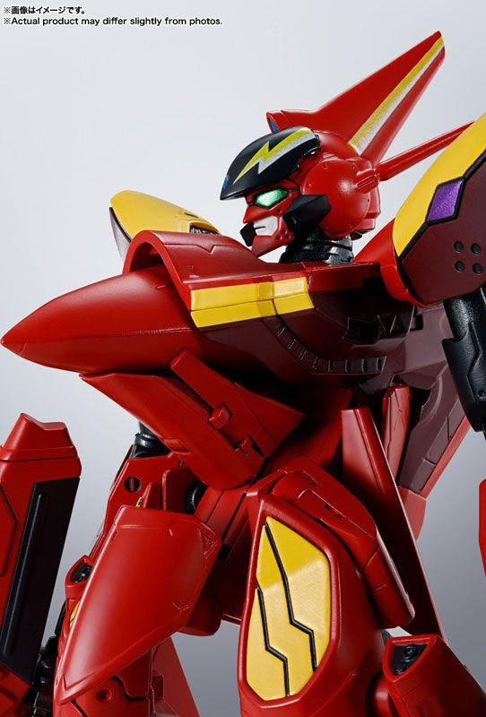 HI-METAL R VF-19 Custom Fire Valkyrie Figure (Macross 7)