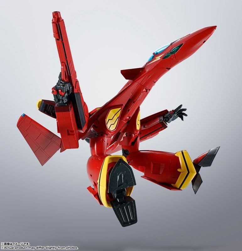HI-METAL R VF-19 Custom Fire Valkyrie Figure (Macross 7)