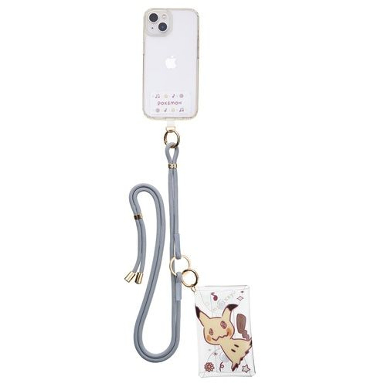 Smartphone Shoulder Strap/Holder with Pouch - Mimikyu