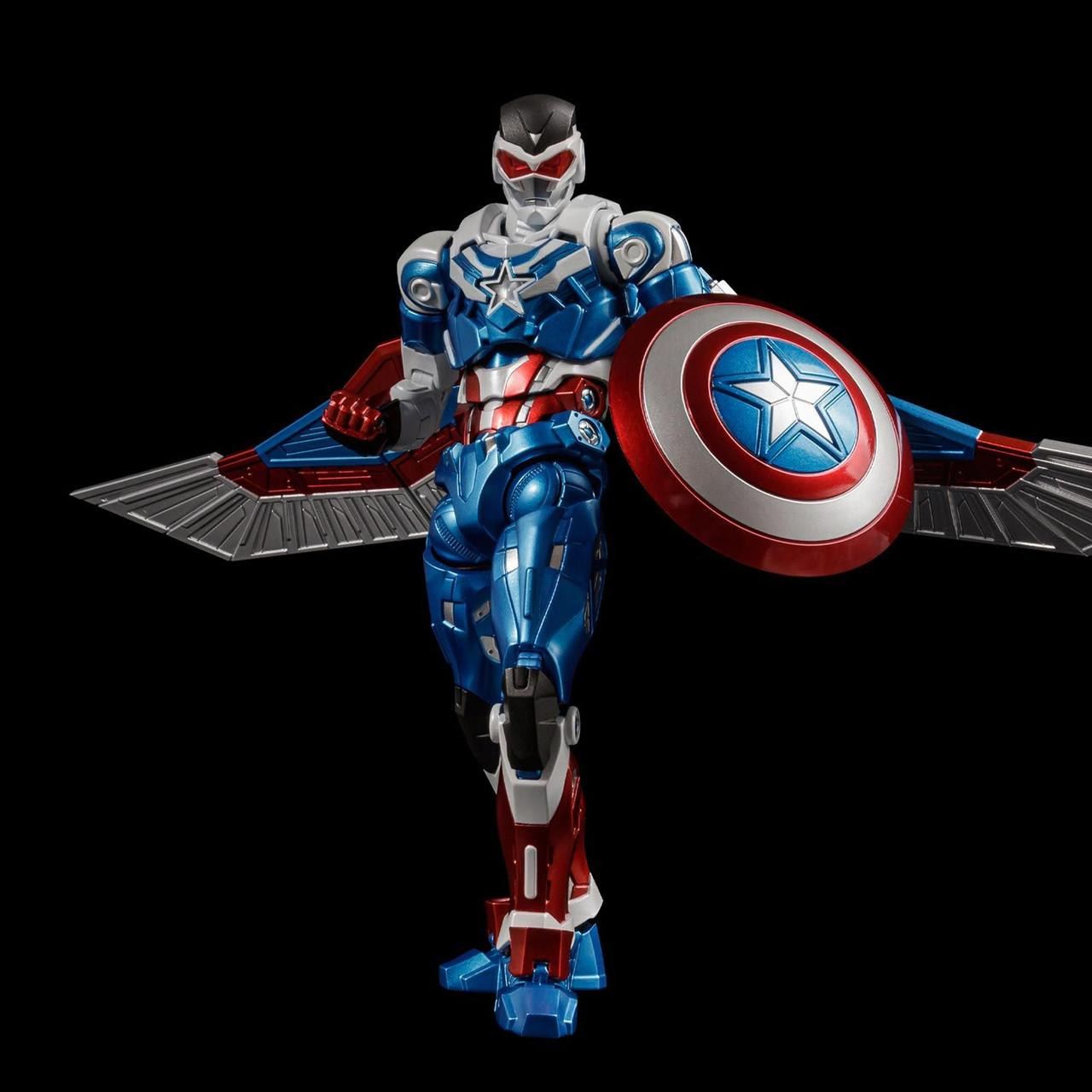 Fighting Armor Captain America (Sam Wilson ver.) Action