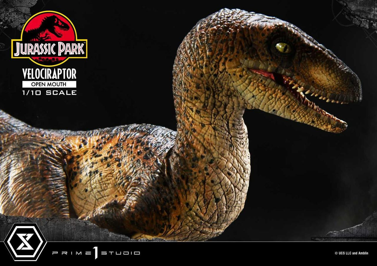 Prime Collectable Figure: Jurassic Park - Velociraptor Open Mouth