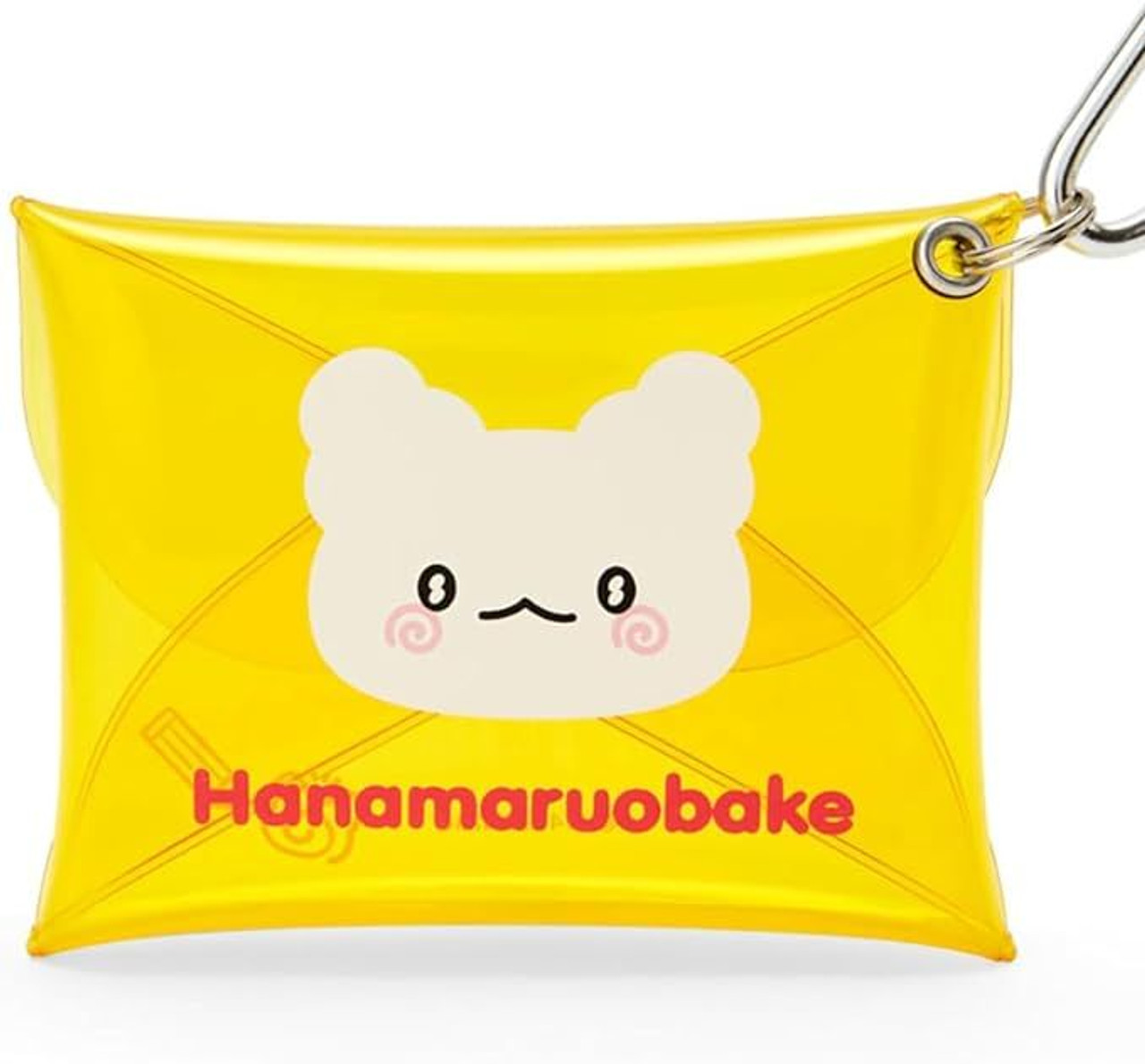 Sanrio Mini Clear Case with Carabiner Hanamaru Obake