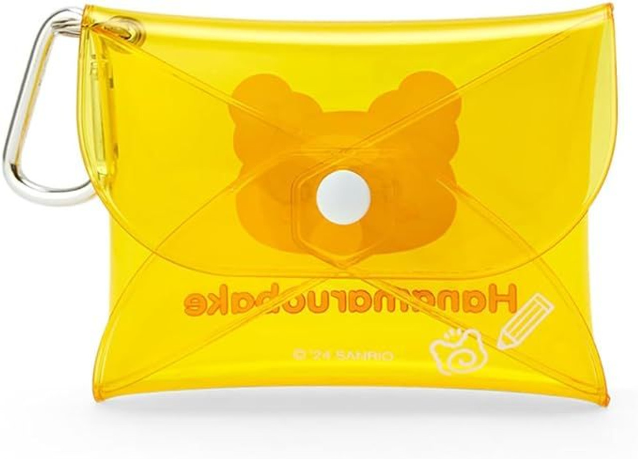 Sanrio Mini Clear Case with Carabiner Hanamaru Obake