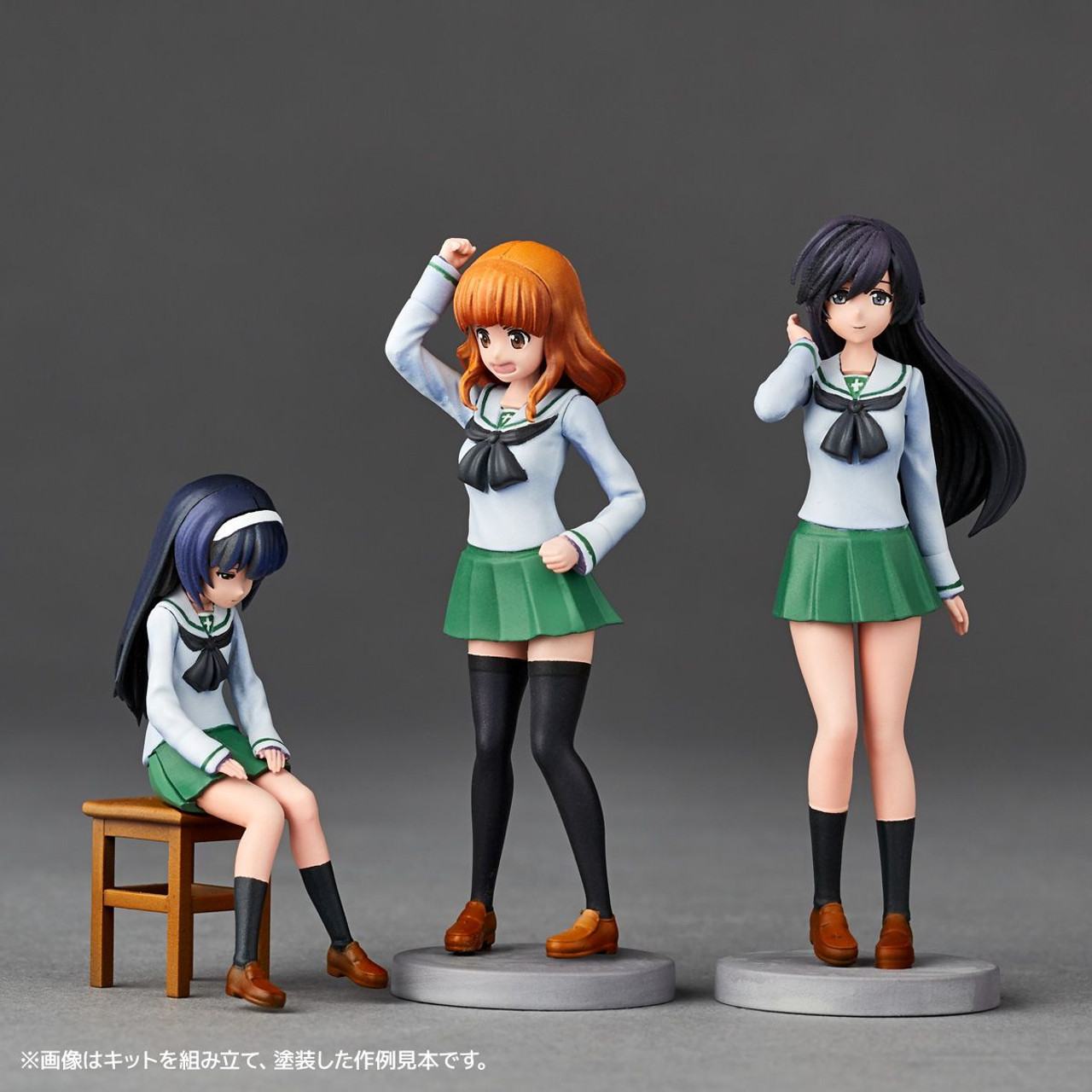 Kaiyodo ARTPLA 1/24 Girls und Panzer das Finale Garage Set [B] Plastic Model