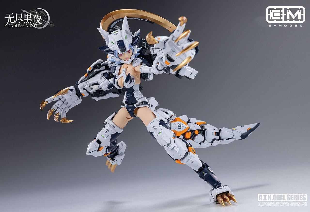 Yan jian プラモデルarmor girl E-Model 1/12 Armored Girl Werewolf Benandante / Fenrir