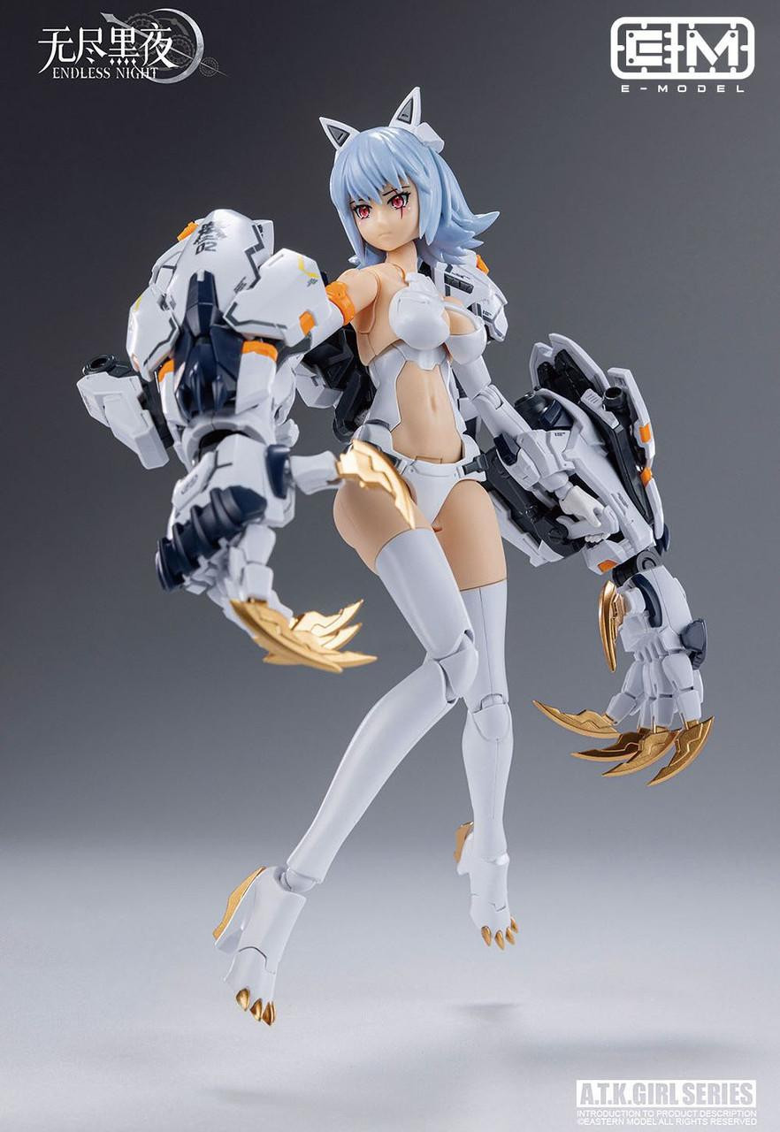 Yan jian プラモデルarmor girl E-Model 1/12 Armored Girl Werewolf Benandante / Fenrir