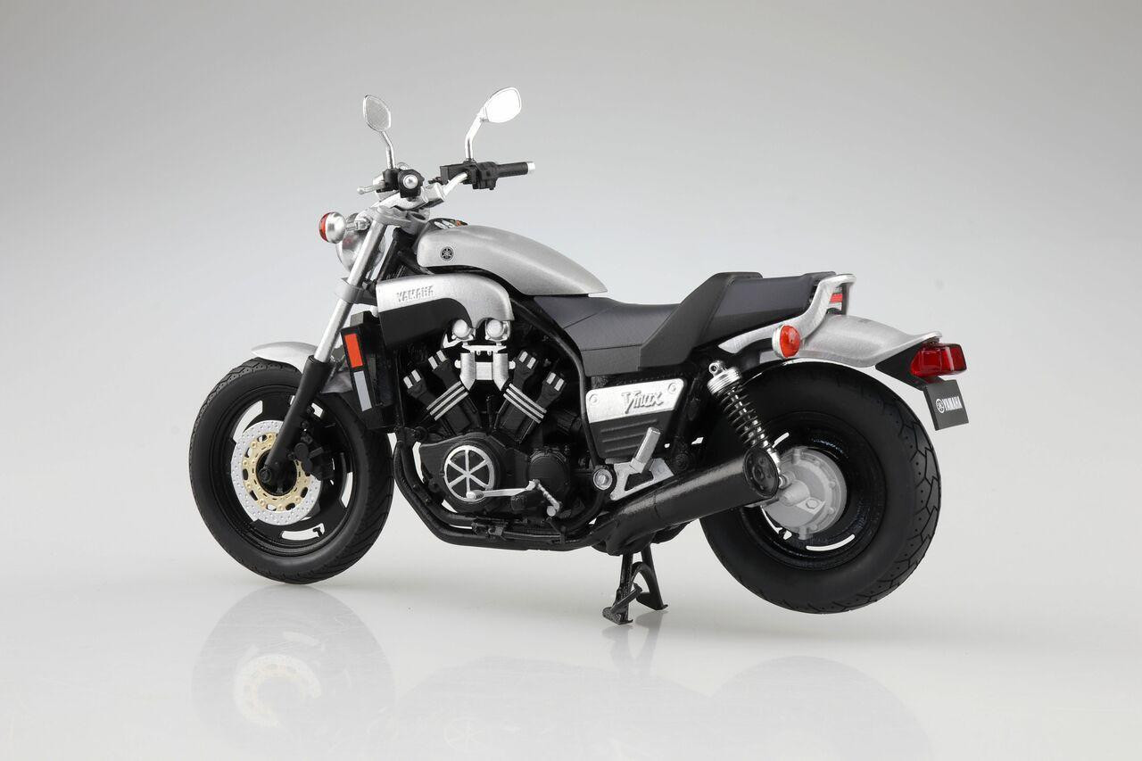 1/12 Yamaha Vmax New Silver Dust Diecast Model