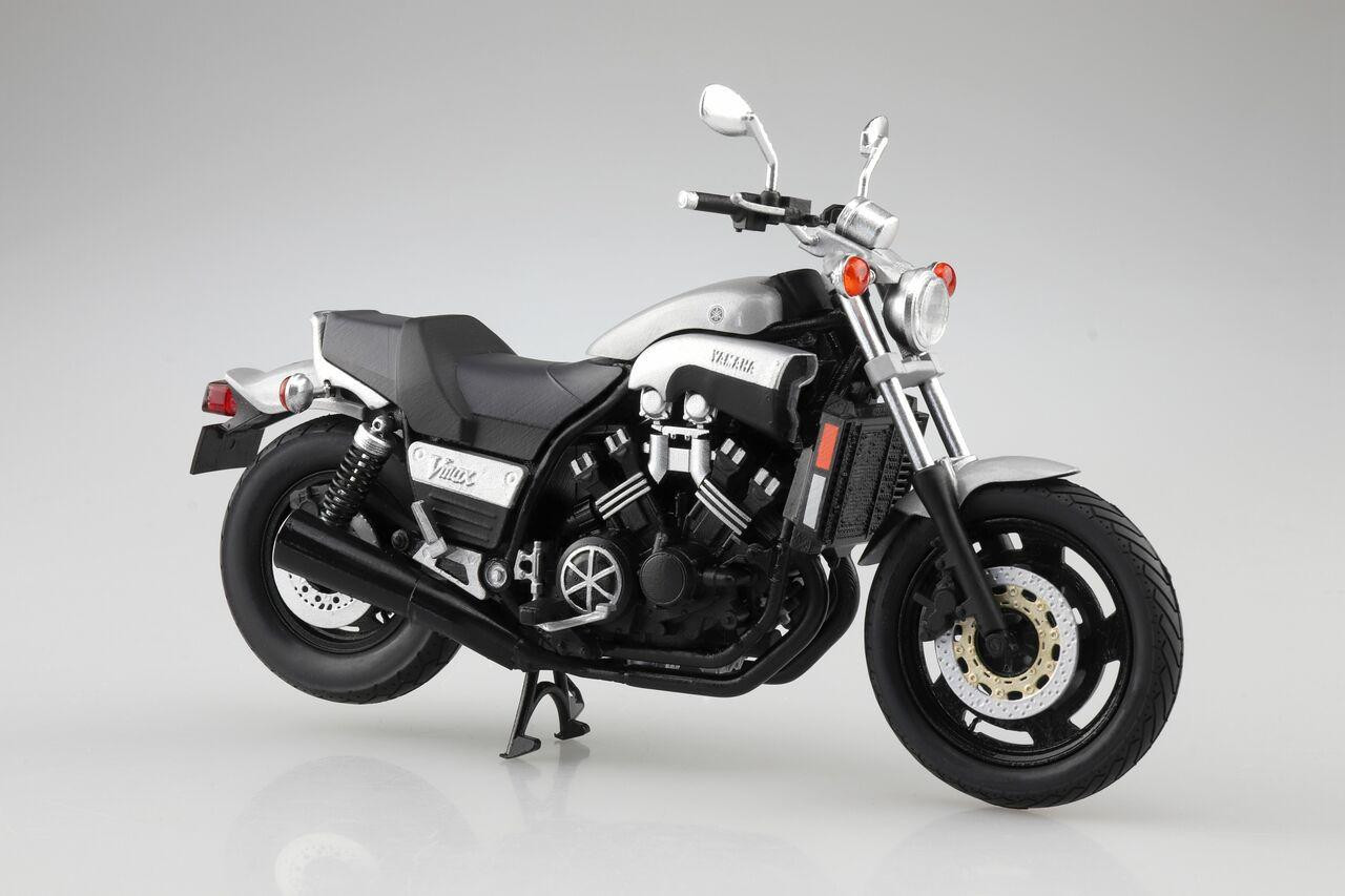YAMAHA Vmax 1/12 ダイキャスト 1/12 Yamaha Vmax New Silver Dust Diecast Model
