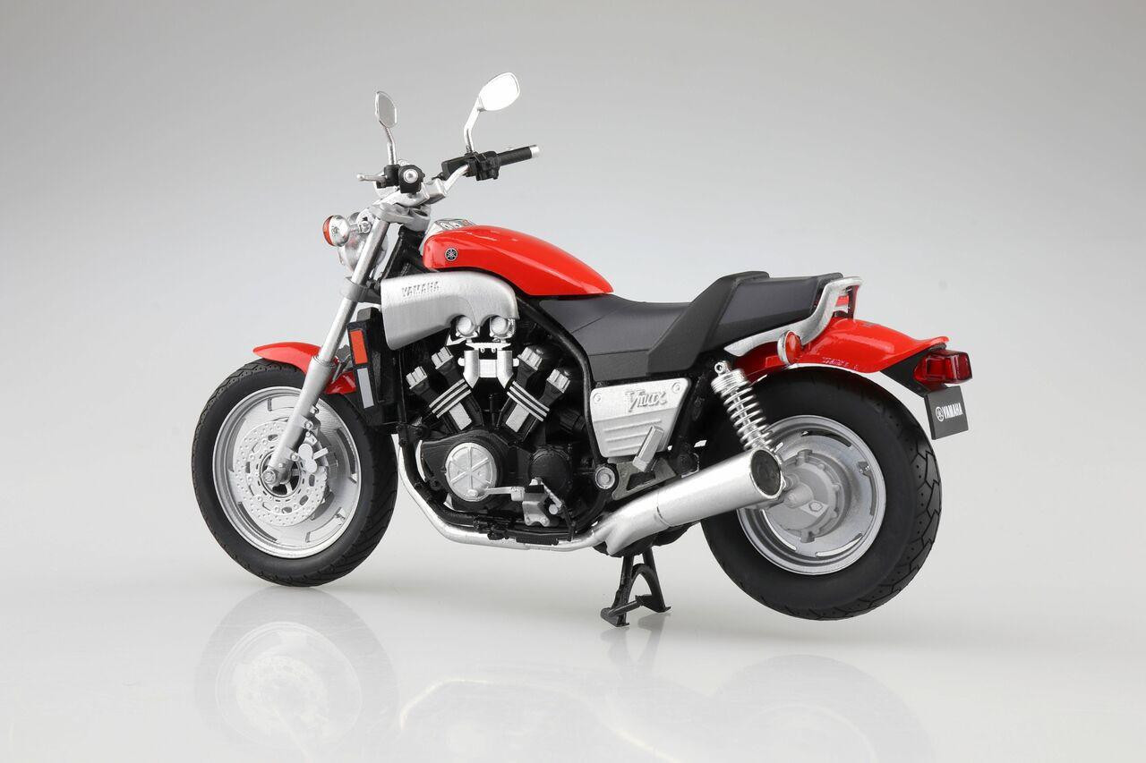 1/12 Yamaha Vmax Fire Red Diecast Model
