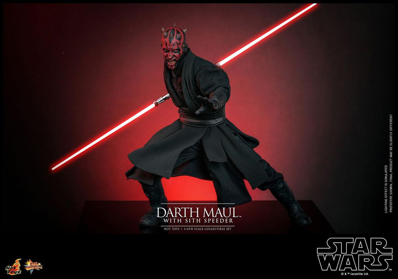 Movie Masterpiece 1/6 Figure - Darth Maul & Sith Speeder (2.0