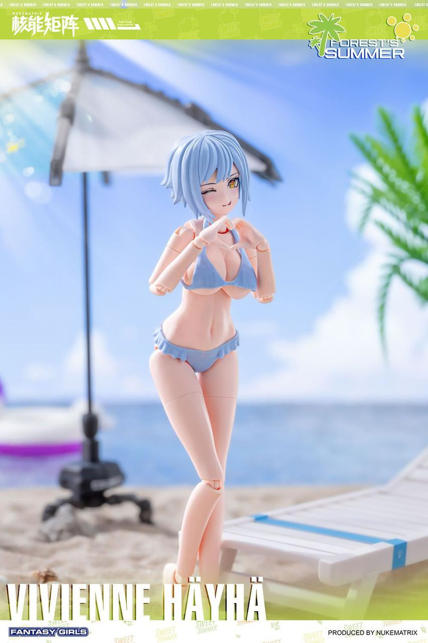DOYUSHA - VIVIENNE HAYHA 初回限定版 1/12 NUKE MATRIX 1/12 Vivienne Hayha Plastic Model (Forest Summer)