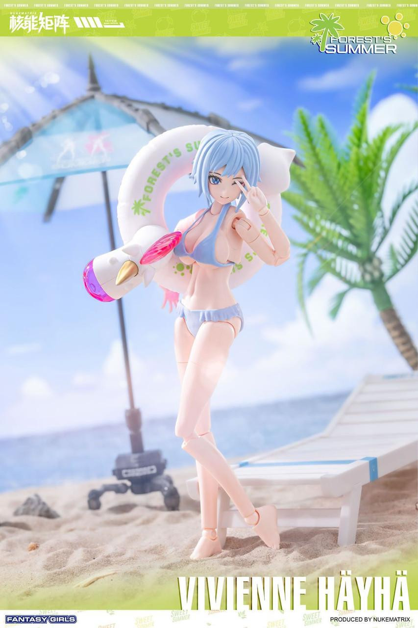 DOYUSHA - VIVIENNE HAYHA 初回限定版 1/12 NUKE MATRIX 1/12 Vivienne Hayha Plastic Model (Forest Summer)