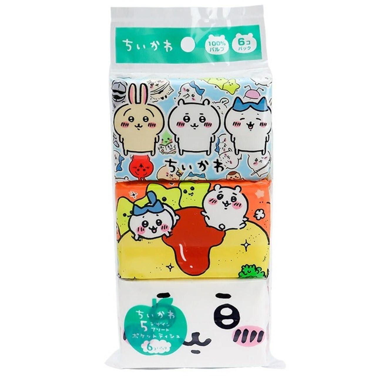Pocket Tissue 6P Chiikawa