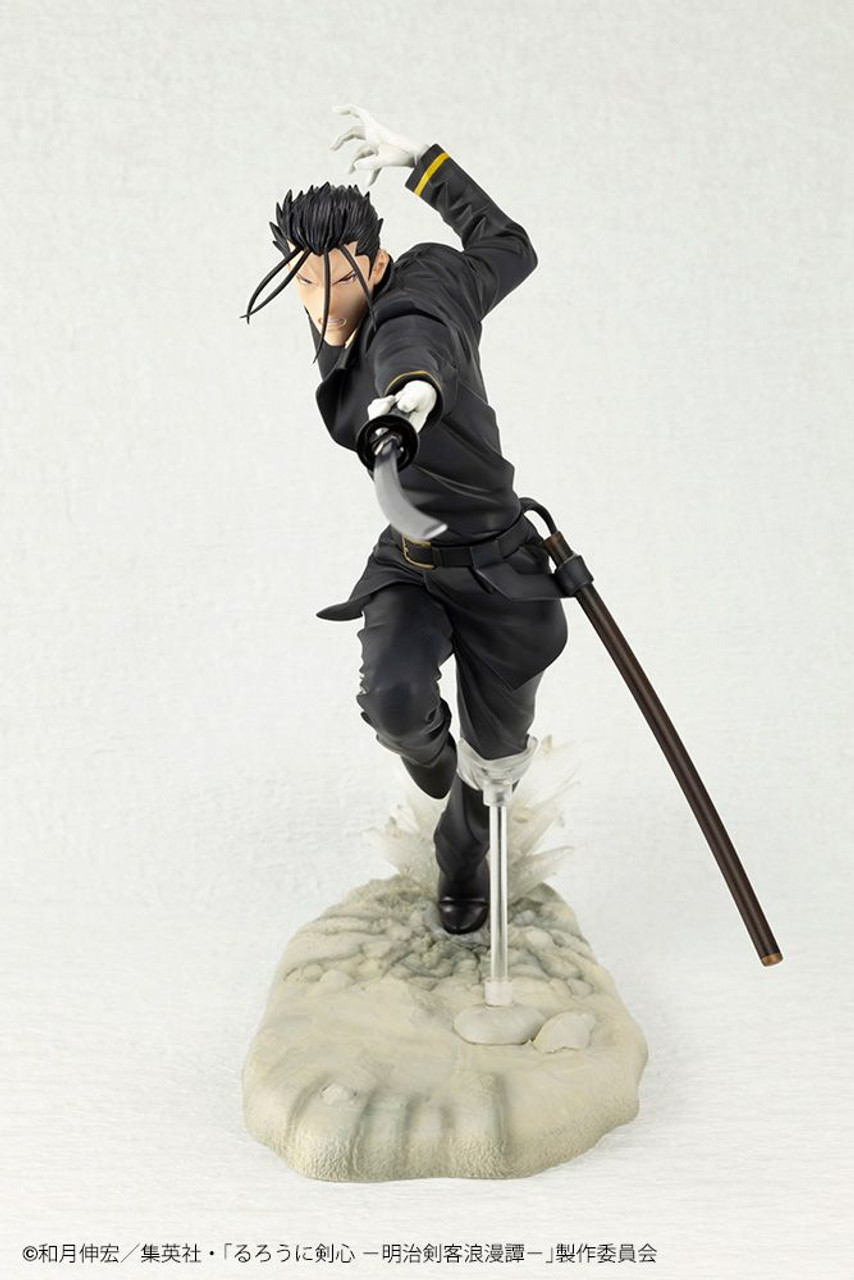 Kotobukiya ARTFX J Hajime Saito 1/8 Figure (Rurouni Kenshin -Meiji  Swordsman Romantic Story-)