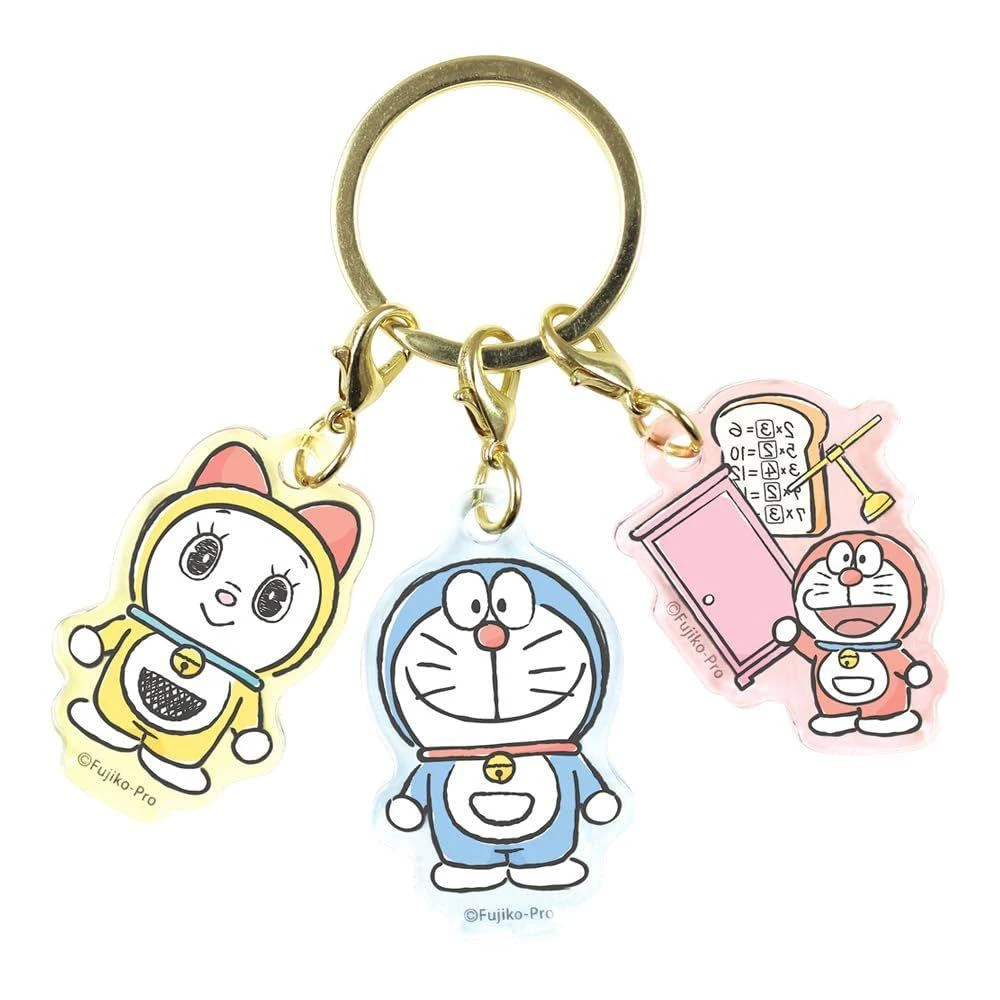 Doraemon Key Tree T's Factory I Am Doraemon 3 Charm Key Holder Doraemon & Dorami & M