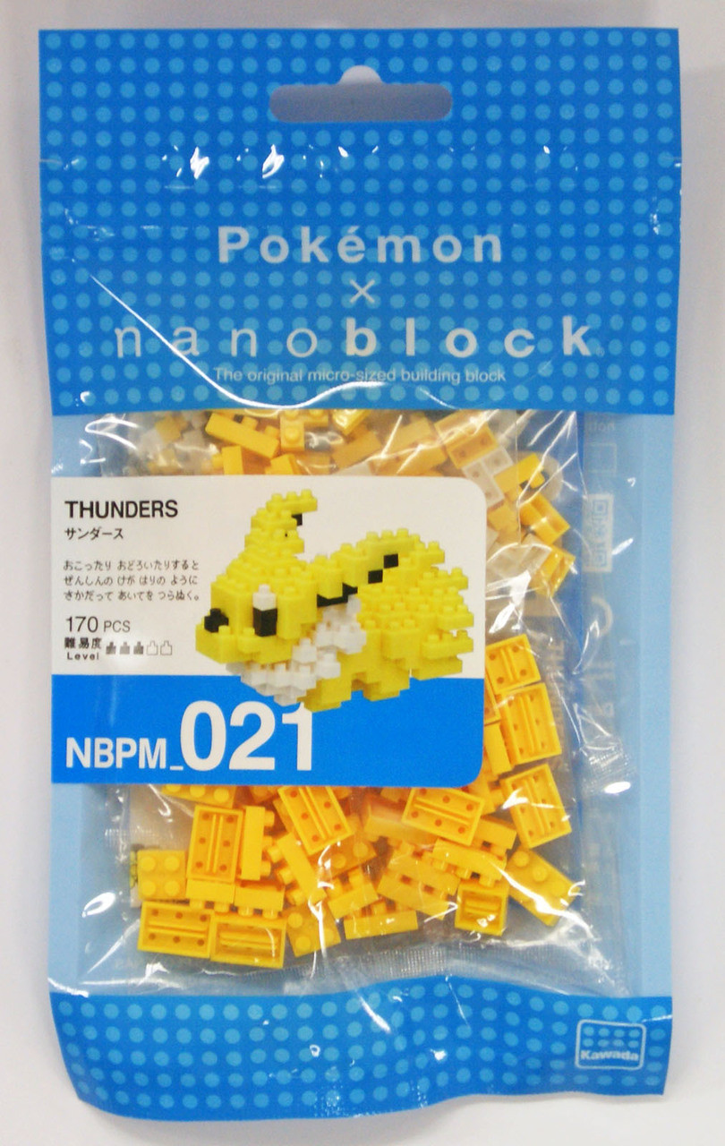 Nanoblock 021 Nanoblock Pokemon Jolteon