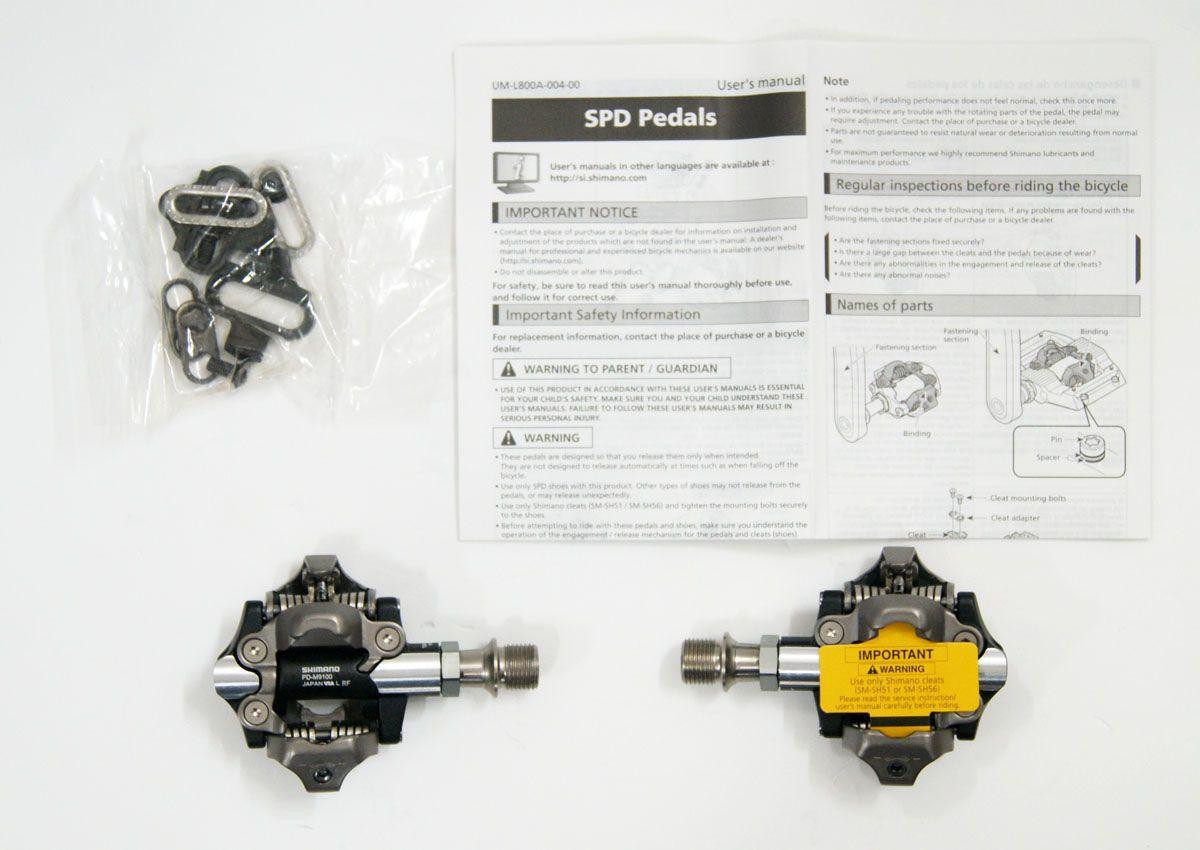 XTR PD-M9100-S SPD Pedal Included Cleat SM-SH51 IPDM9100S1