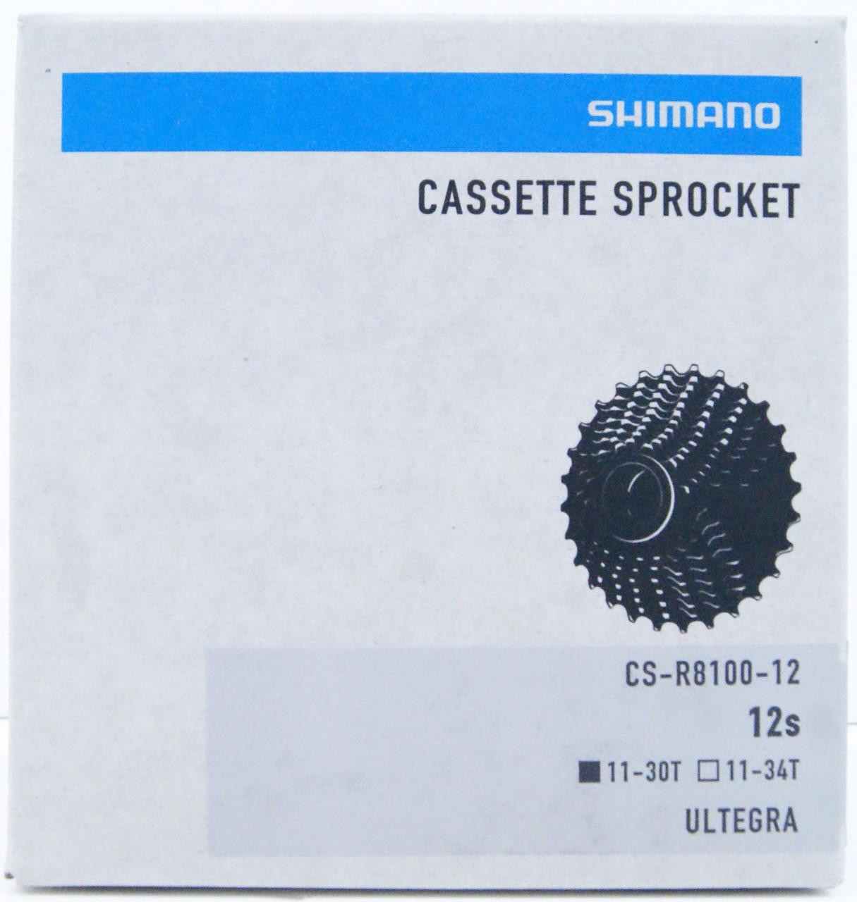 CS-R8100 SHIMANO ULTEGRA 12S カセットスプロケット - 11-30T 11-34T 