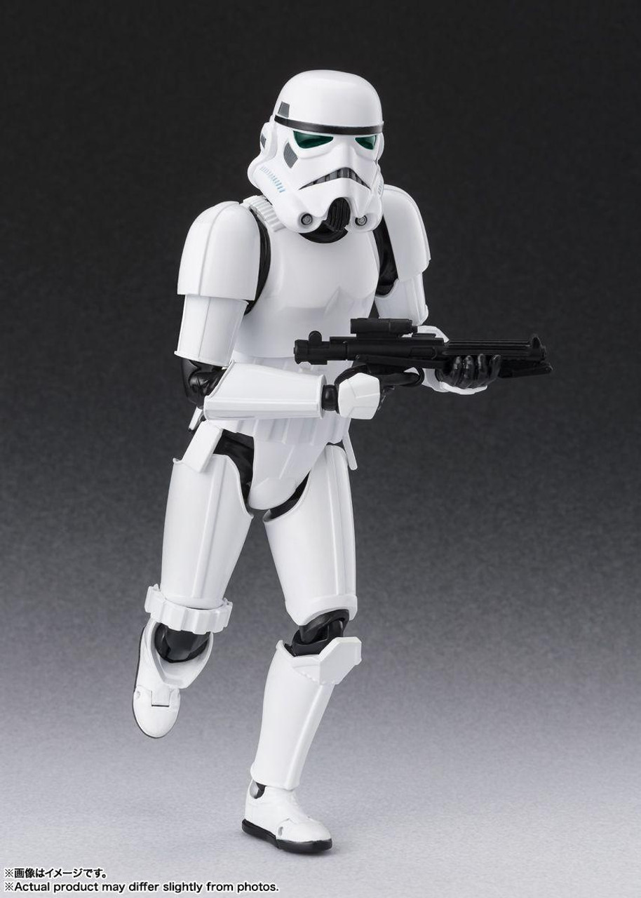 STAR WARS Stormtrooper フィギュア Amazon.com: SH Figuarts Star Wars Storm Trooper About 145mm