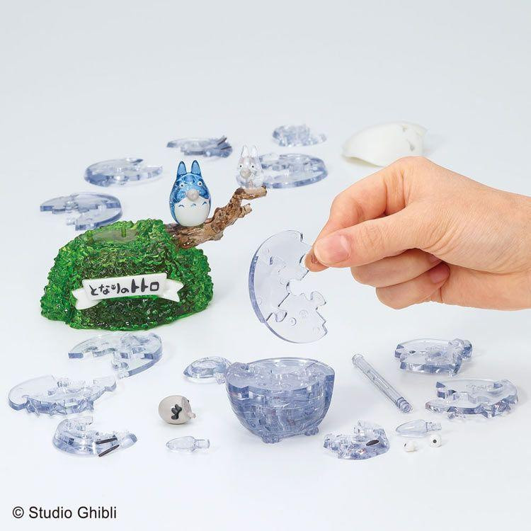 Crystal 3D Puzzle Studio Ghibli Totoro Ocarina (65 Pieces)