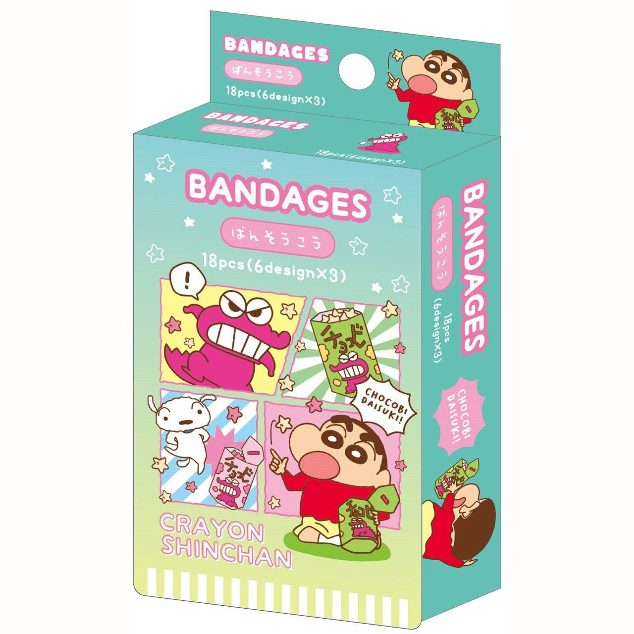 T's Factory Crayon Shin-Chan Band-Aid Chocobi Comic