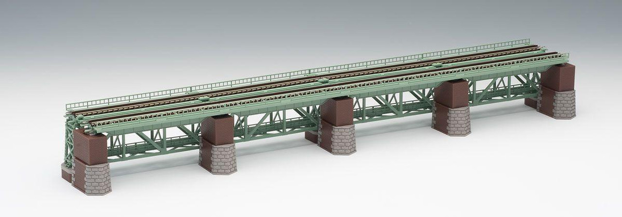 3270 Deck Bridge Set (Green) (N scale)