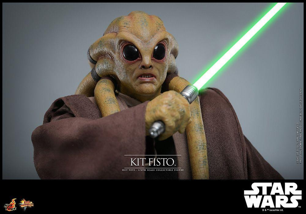 Movie Masterpiece 1/6 Fully Poseable Figure - Kit Fisto (Star Wars