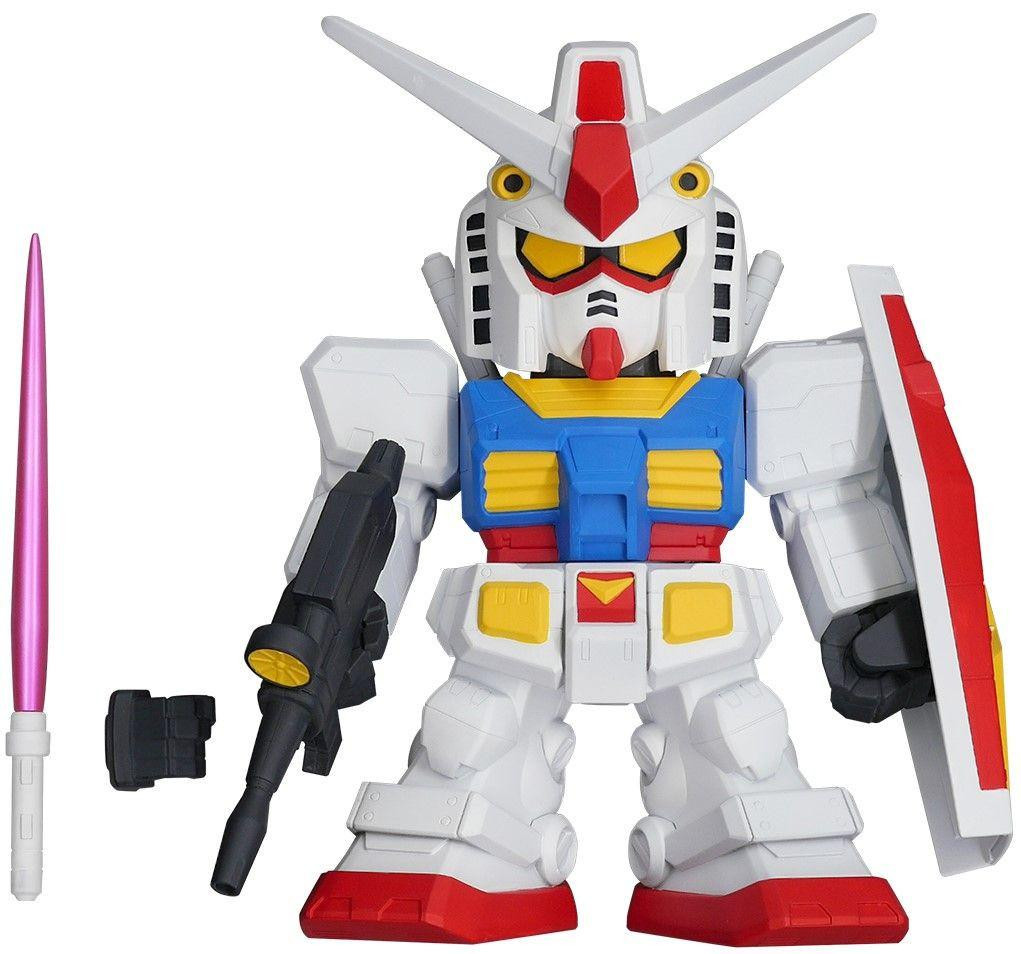 SD RX-78-2 Gundam soft vinyl figure – referensi produk lain dalam lini Plex yang sama dengan Knight Gundam