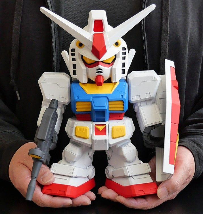 SD Gundam Jumbo Soft Vinyl Figure (Mobile Suit Gundam)