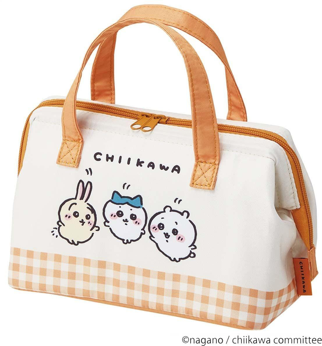 Skater Chiikawa Gamaguchi-Style Lunch Bag