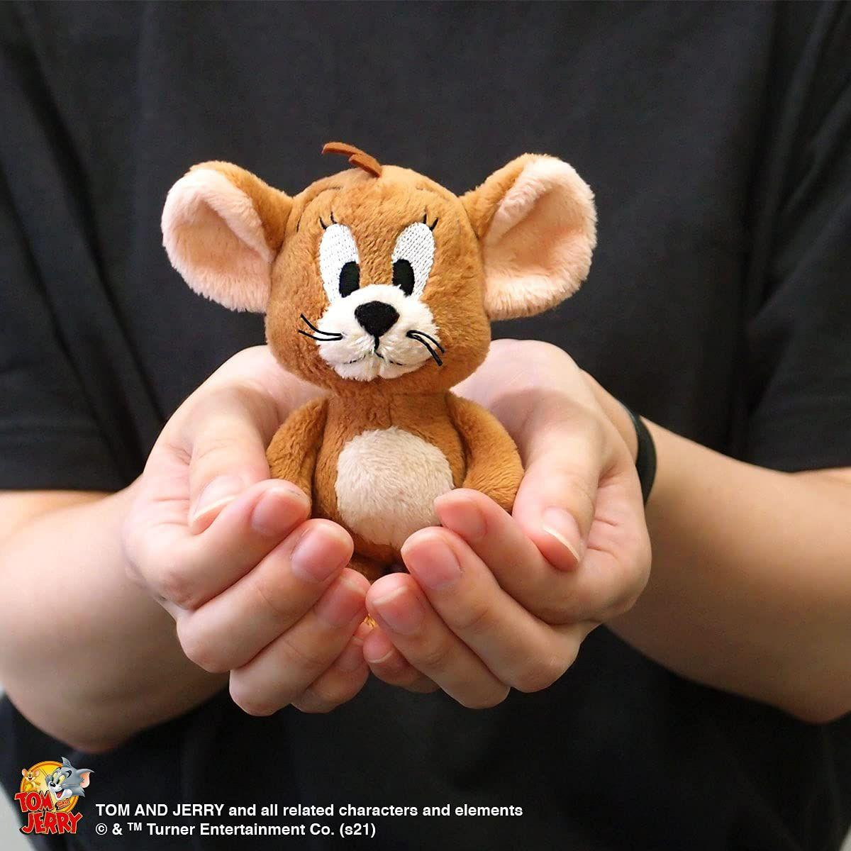 【希少】NICENESS JERRY NICI Tom & Jerry Mascot Chain Stuffed Toy Plush Key Ring Jerry