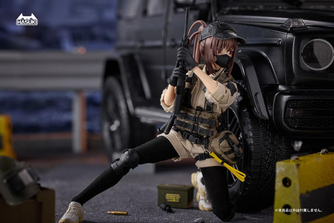 HASUKI: PA006 Security Hiyo Reizei 1/12 Figure (pocket art Series)