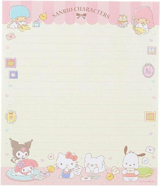 Sanrio Fun-Shape Letter Set Sanrio Characters
