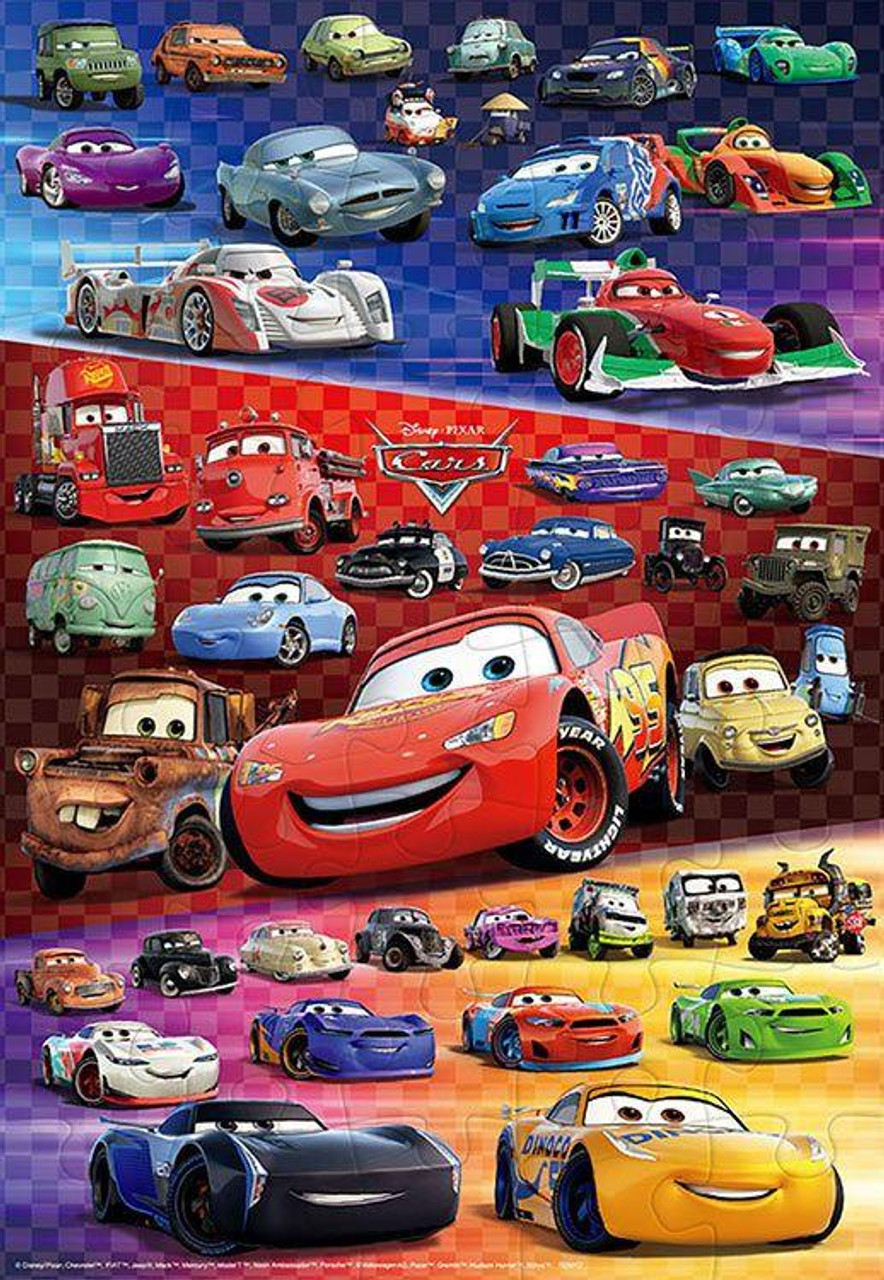 Jigsaw Puzzle Disney Cars - 'Go for it!' (40 Pieces)