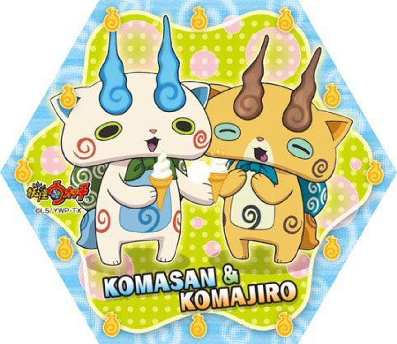 Jigsaw Puzzle Yo-kai Watch Komasan & Komajiro (82 Pieces)