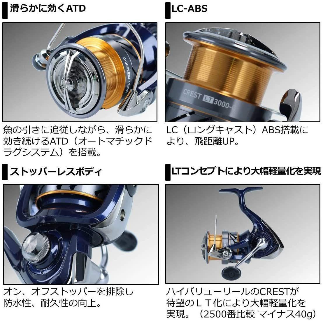 20 Crest LT2000 Spinning Reel