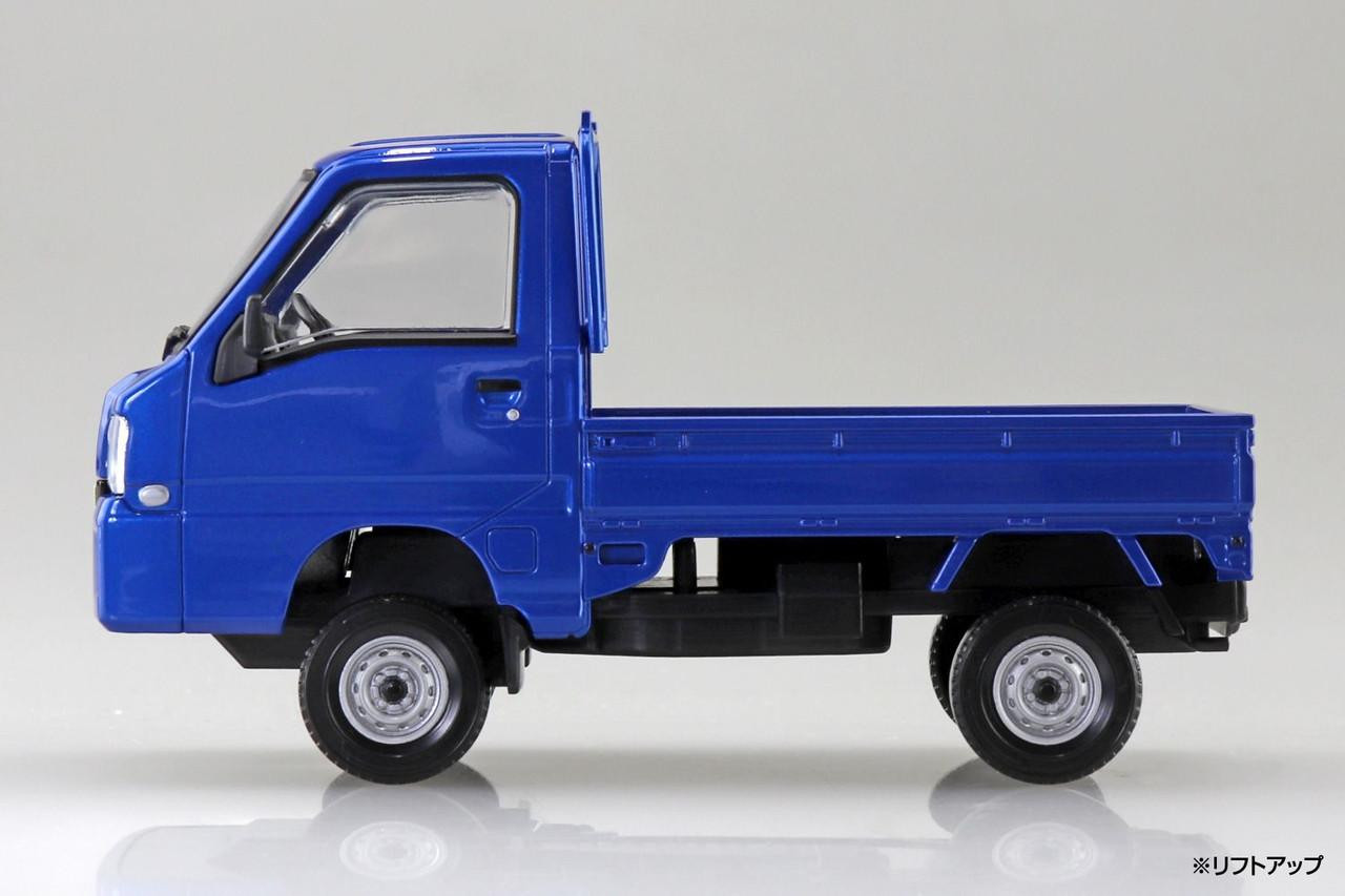 【4個セット】ミニカーセット SAMBAR VR BLUE LIMITED 他 aoshima-132-subaru-sambar-