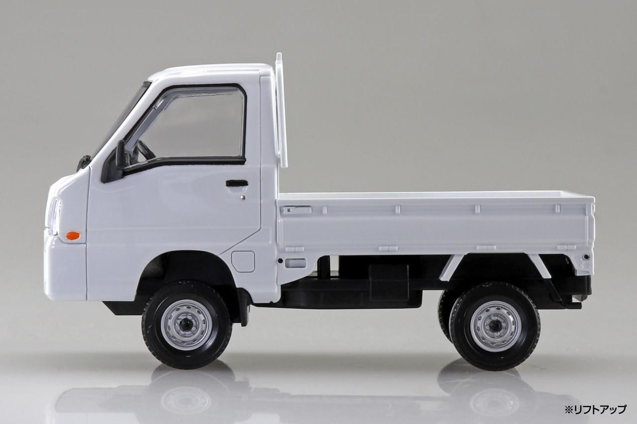 Hi-Story SUBARU SAMBAR ホワイト 1/64 2014-2025 SUBARU SAMBAR MINI PICKUP TRUCK 1:64 SCALE DIORAMA