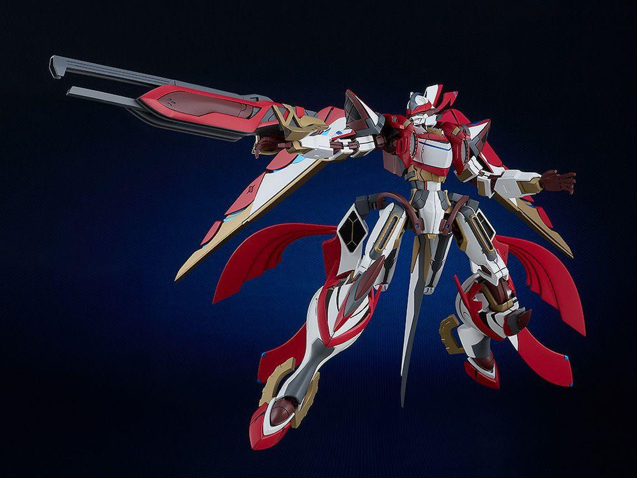 GLOOMY 5th Anniversary Limited Model レッド MODEROID RED FIVE Plastic Model (Majestic Prince)