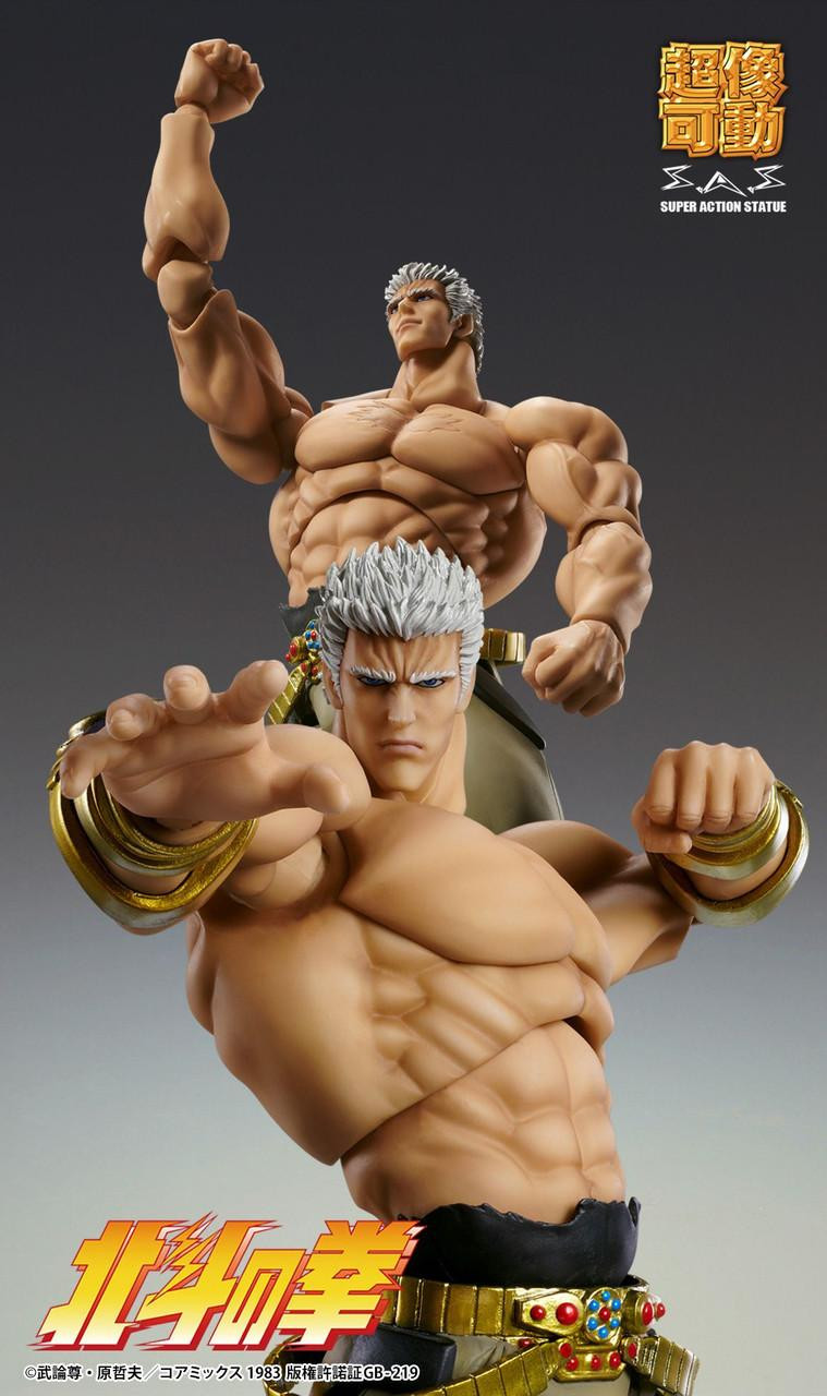 極希少/WORK OF ART系/メロハーAOR◆GENEROUS MEN Super Action Statue Raoh Muso Tensei Ver. Figure (Fist of