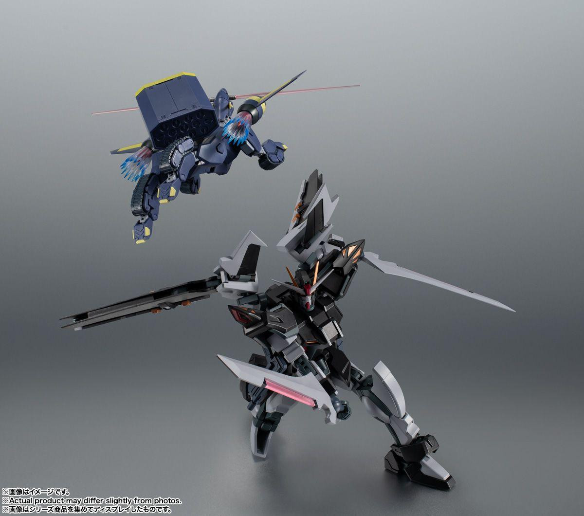 Robot Spirits -SIDE MS- GAT-X105E+AQM/E-X09S Strike Noir Gundam