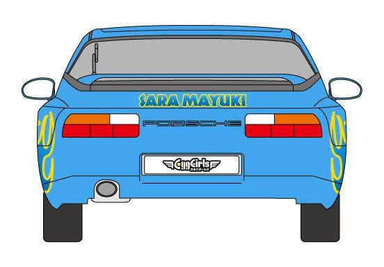 sara様確認用画面 1/24 Porsche 968 “Sara Mayuki” Plastic Model w/Figure
