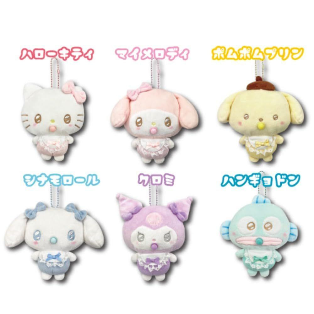 Hatakeyama Shoji Mascot Pouch Angel Baby / Hello Kitty