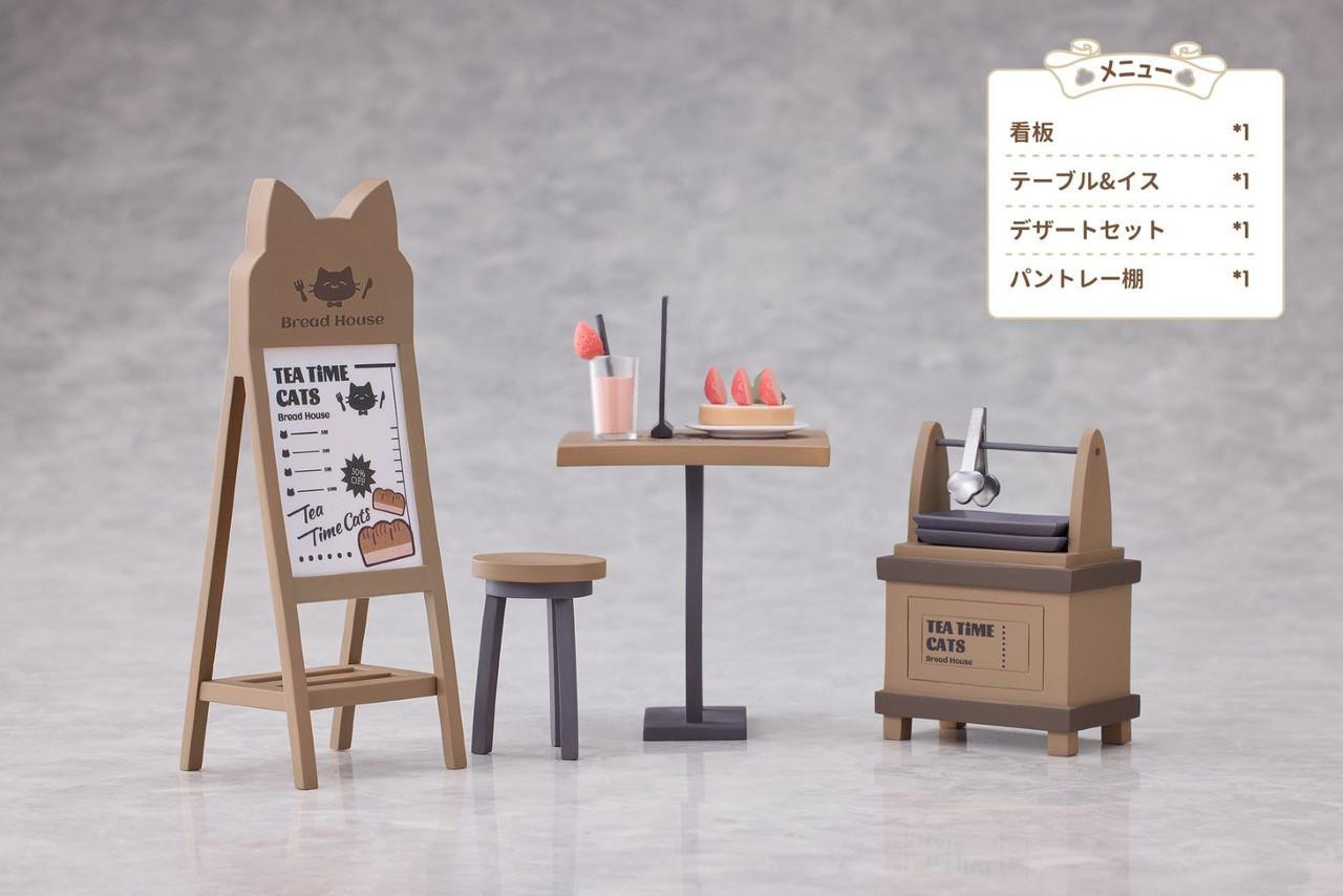 RIBOSE Tea Time Cats Scene Dance Nyanmachi “Bakery” Clerk