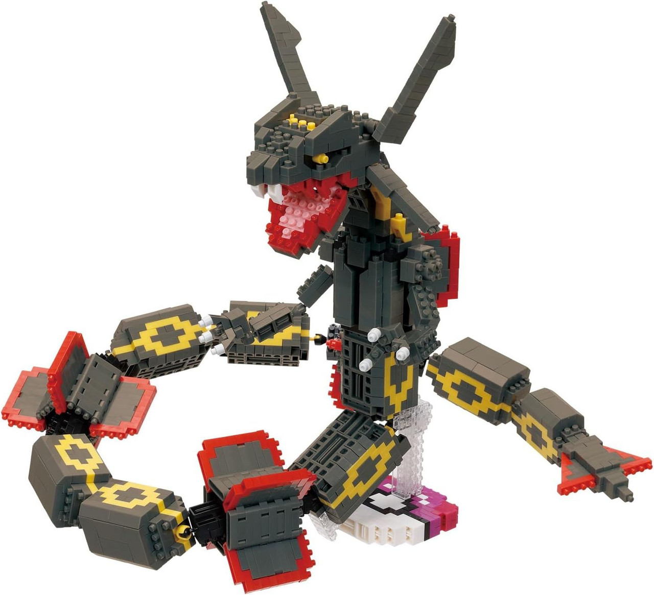 Nanoblock Pokemon Black Rayquaza Deluxe Edition