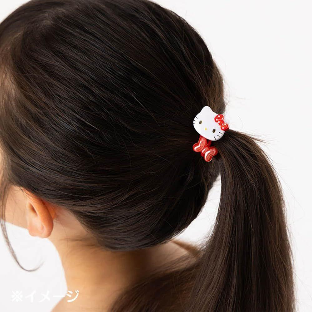 Sanrio Kuromi Mascot Hair Tie M Black 781282