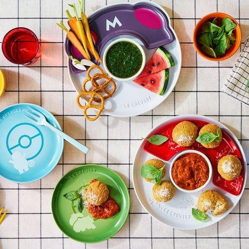 Pokemon Center 【Le Creuset】Sphere Plate 17cm (Set of 5)