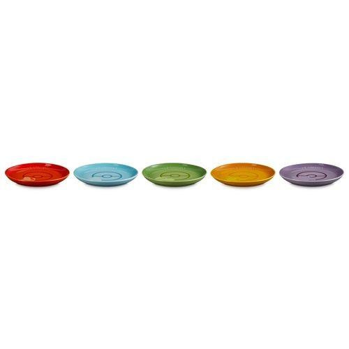 Pokemon Center 【Le Creuset】Sphere Plate 17cm (Set of 5)